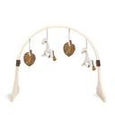 Curved Wooden Baby Play Gym & Charms Set Jungle