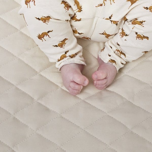 Little Green Sheep Playmats Baby Playmat Linen