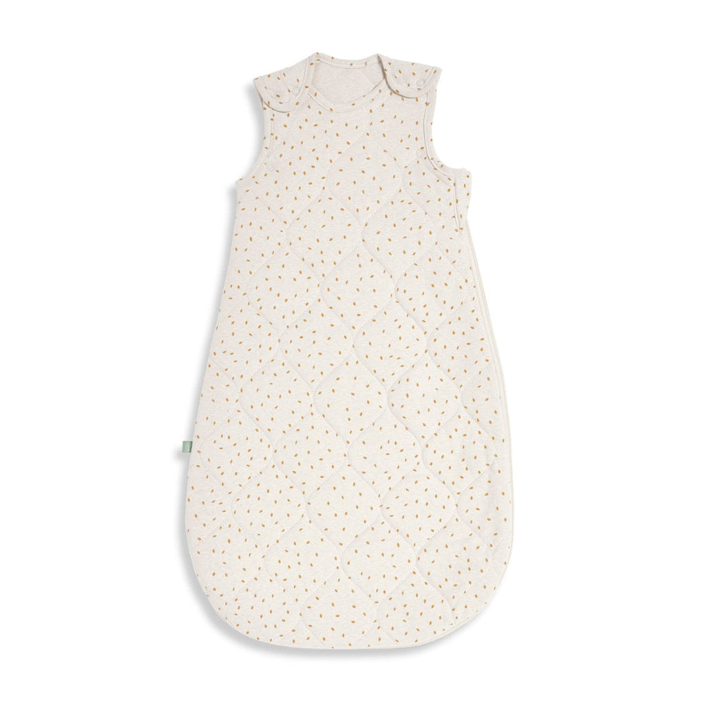 Little Green Sheep Sleeping Bags 0-6 months Organic Baby Sleeping Bag Linen Rice - 2.5 Tog