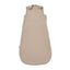 Little Green Sheep Sleeping Bags 0-6 months Organic Quilted Baby Sleeping Bag in Truffle with Cocoa - 1.0 Tog