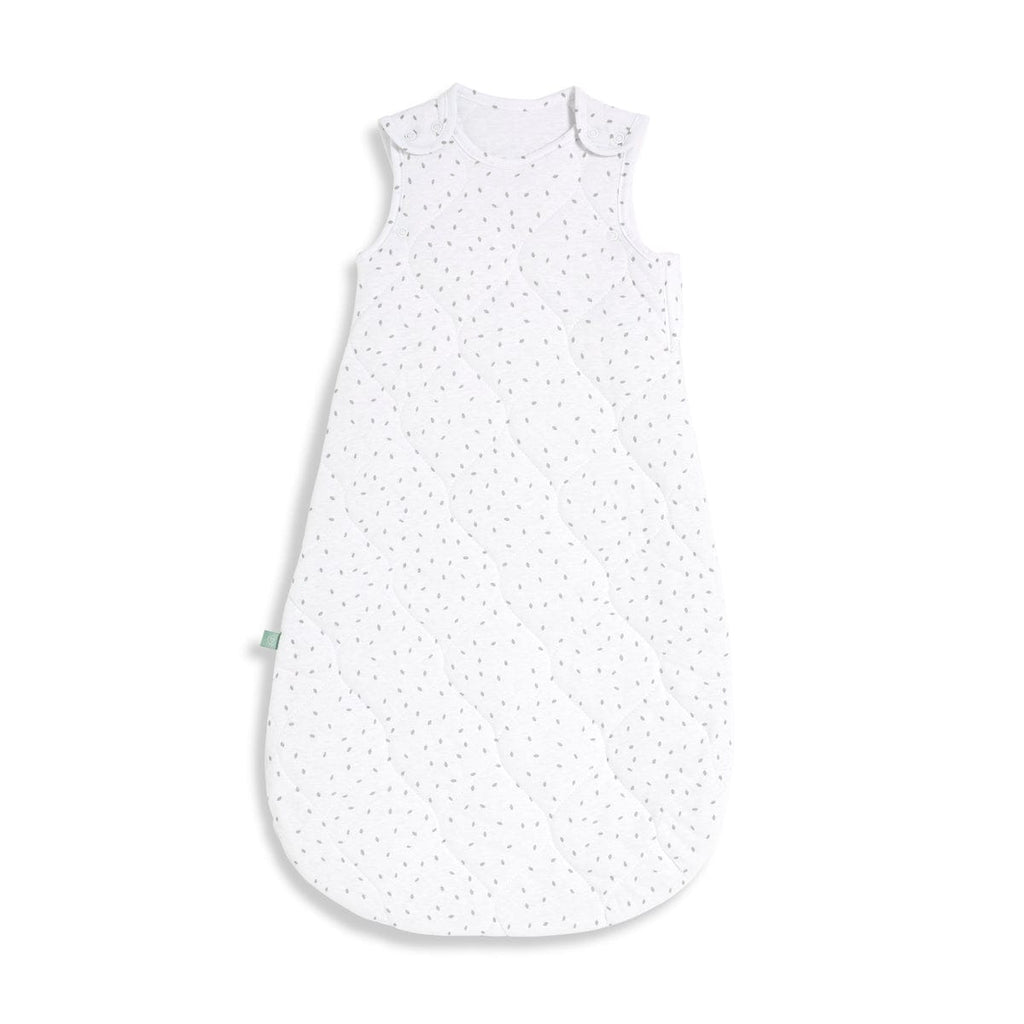 Little Green Sheep Sleeping Bags 6-18 months Organic Baby Sleeping Bag White Rice- 2.5 Tog