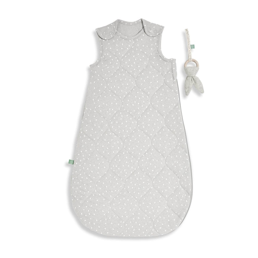 Little Green Sheep Sleeping Bags Organic Baby Sleeping Bag Dove Rice - 2.5 Tog