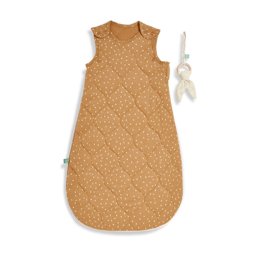 Little Green Sheep Sleeping Bags Organic Baby Sleeping Bag Honey Rice - 2.5 Tog