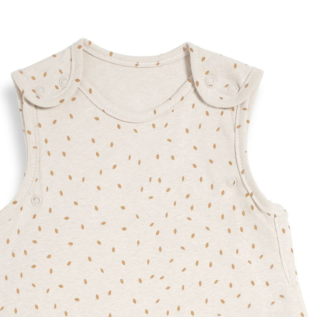 Organic Baby Sleeping Bag Linen Rice - 1.0 Tog
