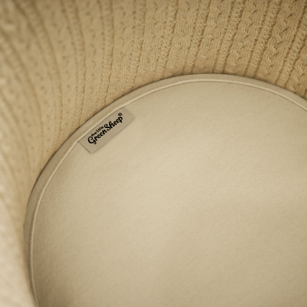 Organic Moses Basket/Pram Mattress Protector