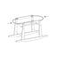 The Little Green Sheep Replacement Plastic strap - Rocking stand