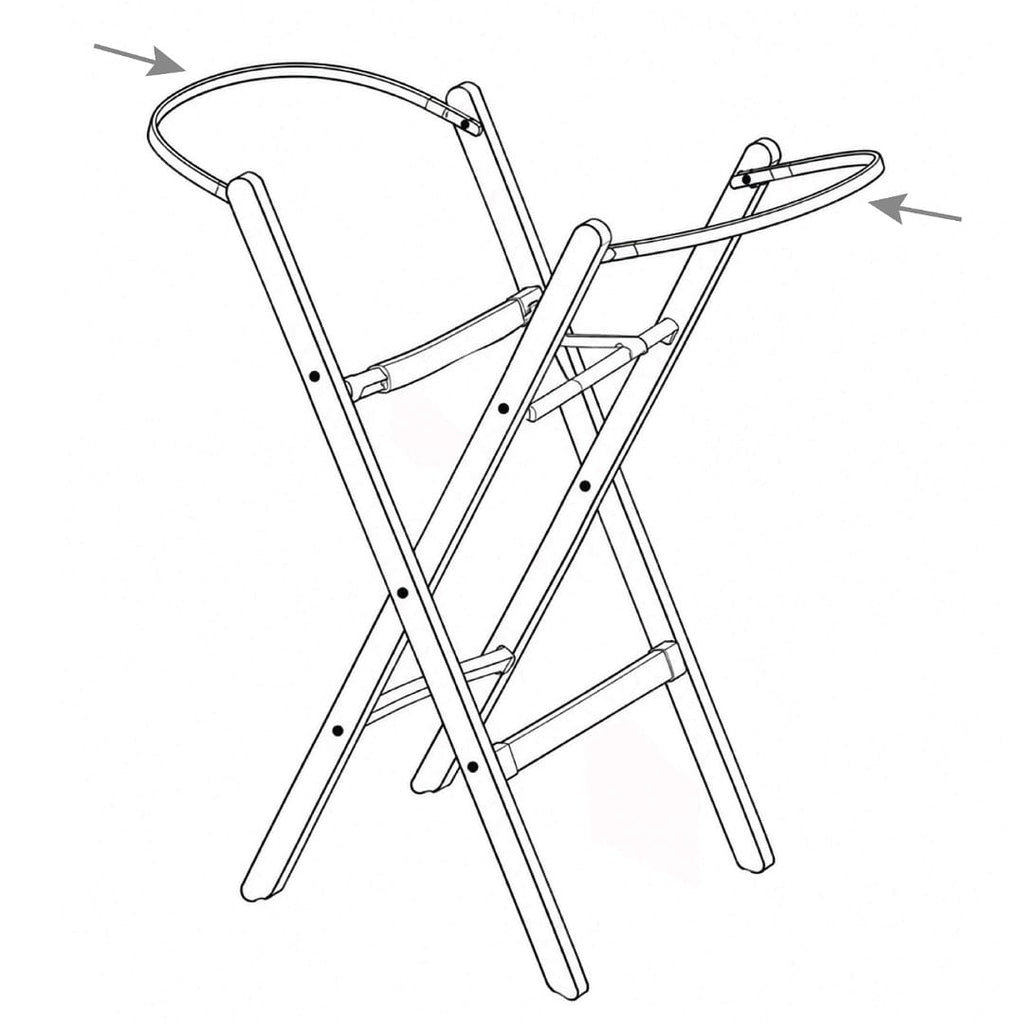 The Little Green Sheep Replacement Plastic strap - Static stand