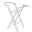 The Little Green Sheep Replacement Plastic strap - Static stand
