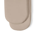 Organic Moses Basket Fitted Sheets in Truffle