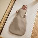 Organic Muslin Baby Sleeping Bag in Truffle - 2.5 Tog