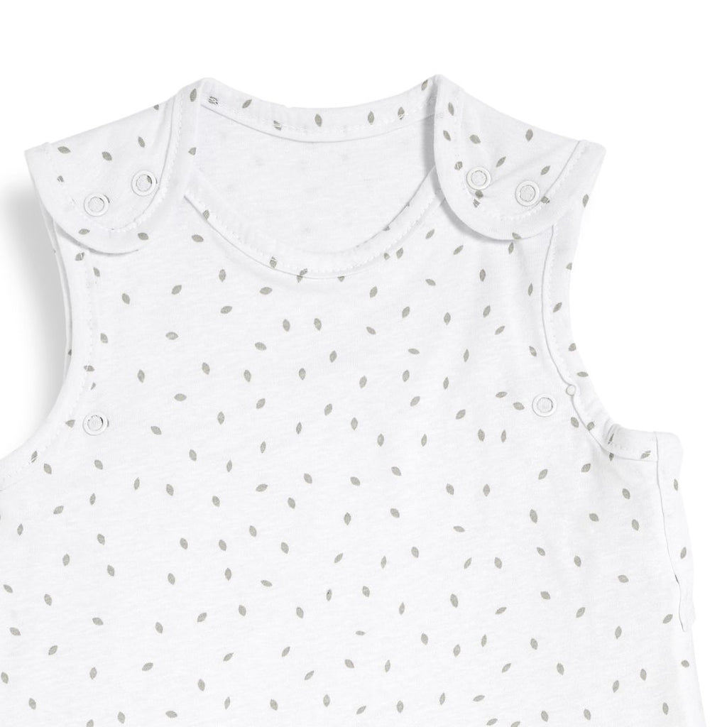 Organic Baby Sleeping Bag White Rice - 1.0 Tog