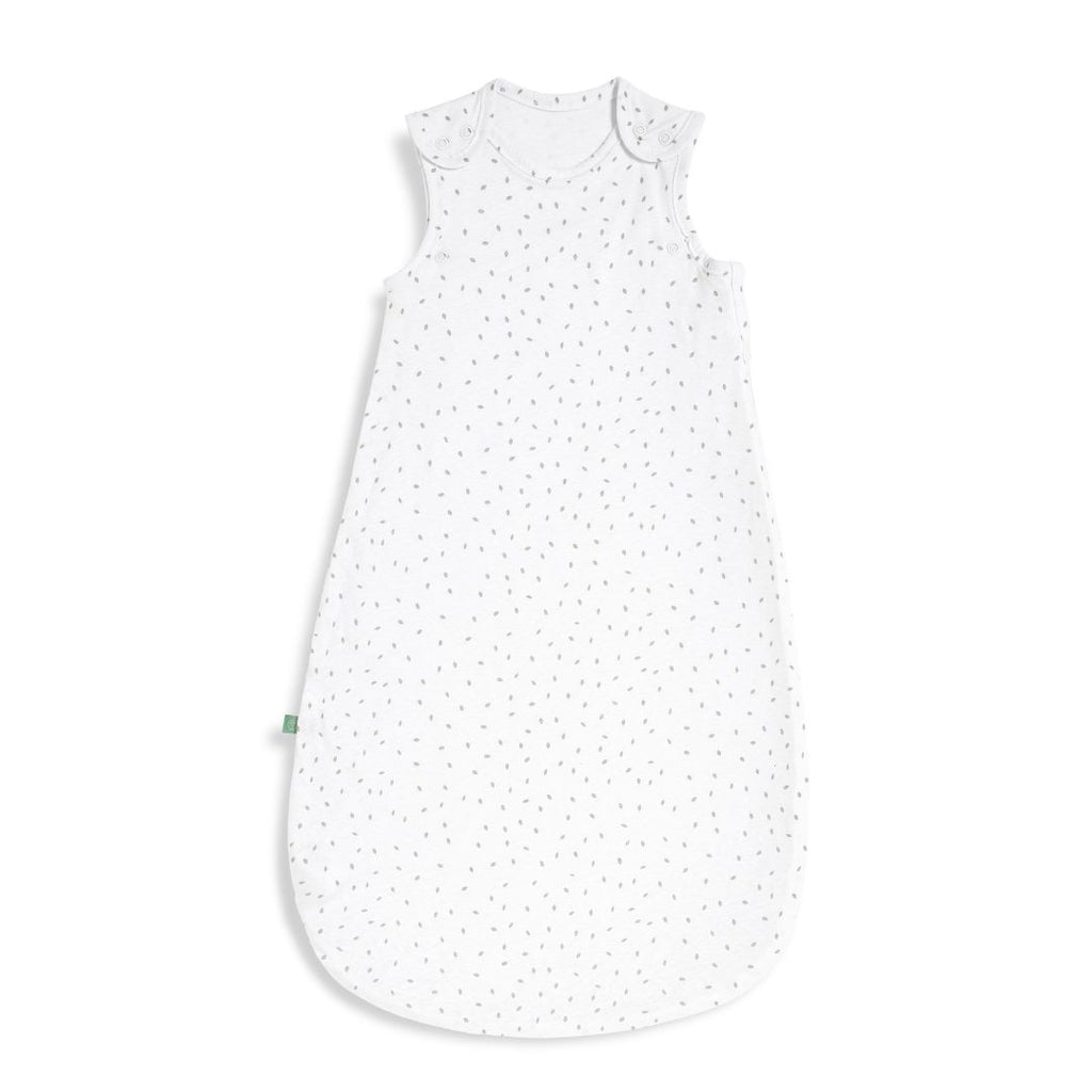 Organic Baby Sleeping Bag White Rice - 1.0 Tog